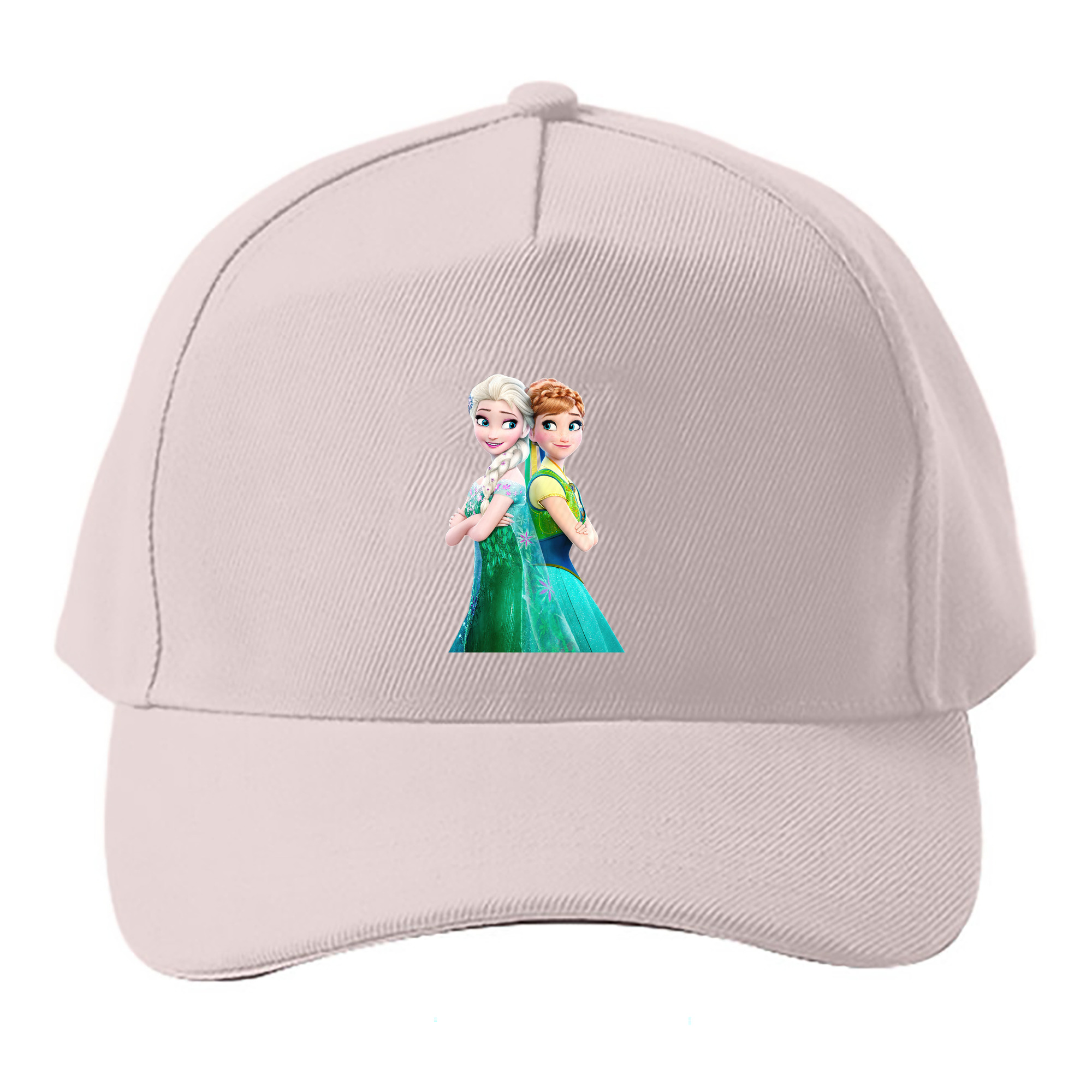 （画像用） アナと雪の女王 アンナ エルサ Frozen Anna Elsa ベースボールキャップ 綿100％ 男女兼用 帽子 スポーツ